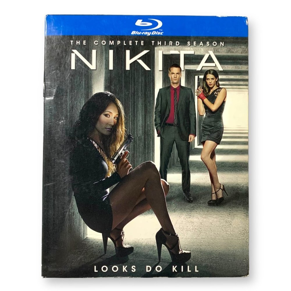 🍁2/$30🍁Nikita: The Complete Third Season (Blu-ray Disc, 4-Disc Set, Canadian)